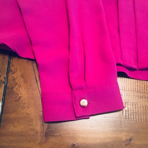 Forever 21 Fuchsia Blouse - Picture 3 of 5